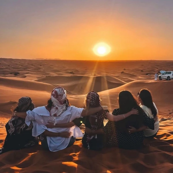 Сафари из Аджмана: закат в пустыне без шоу-программ – групповая экскурсия