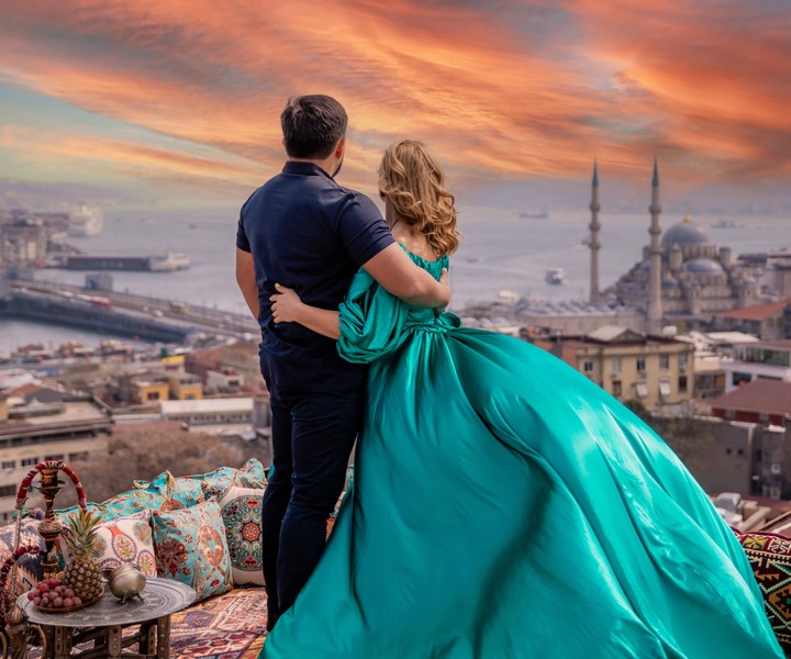 «Восточная сказка»: фотосессия на крыше – индивидуальная экскурсия