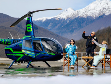 Полёты на вертолёте в Сочи – групповая экскурсия