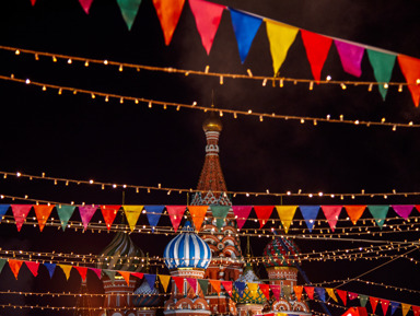 Огни новогодней Москвы — автобусный тур с катанием на канатной дороге – групповая экскурсия