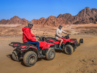 VIP safari на квадроциклах по Синайской пустыне(всё включено) – индивидуальная экскурсия