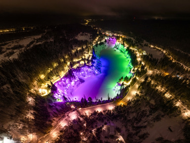 Новогодняя сказка в "Рускеала" на автобусах Ecolines – групповая экскурсия