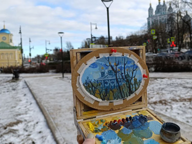 Индивидуальная арт-экскурсия «Рисуем в Смоленске»