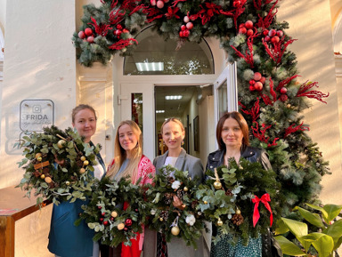 Мастер‑класс «Новогодний венок»: творим праздничное настроение – групповая экскурсия