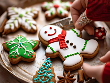 Роспись новогодних имбирных пряников – групповая экскурсия
