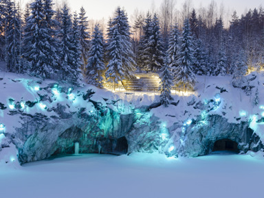 Горный парк «Рускеала» и водопады (Всё включено) – групповая экскурсия