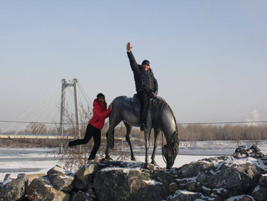 Групповая авто-пешеходная экскурсия по центру Красноярска «Город-сказка»