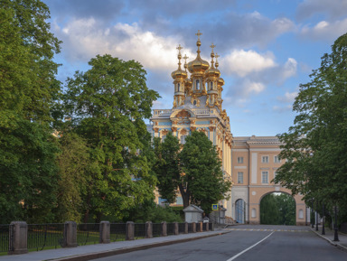 Пушкин (Царское Село): Екатерининский дворец, парк и Янтарная комната – групповая экскурсия