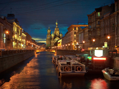 Ночной круиз «Весь Петербург» (каналы и развод мостов) (вс - чт) – групповая экскурсия