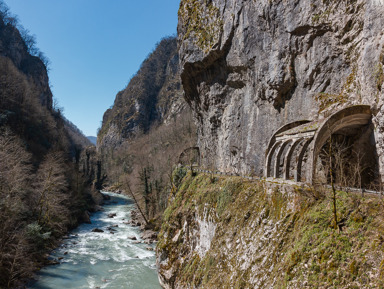 Старая Краснополянская дорога, водопад Пасть дракона и горное ущелье – индивидуальная экскурсия