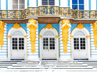 Автобусная экскурсия в Пушкин: Екатерининский дворец и Янтарная комната