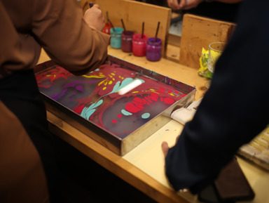 Рисование на воде: мастер-класс по эбру в Стамбуле – групповая экскурсия