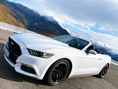 Горный драйв: на кабриолете Ford Mustang по Сочи и курортам Красной Поляны – индивидуальная экскурсия