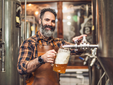 Экскурсия на крафтовую пивоварню в центре Санкт-Петербурга. 18+