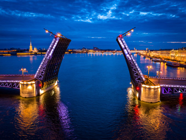К разводным мостам Петербурга на катере – групповая экскурсия