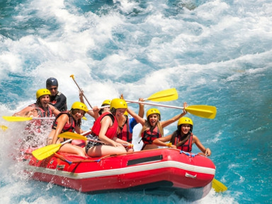 Экстремальный тур 3 в 1 из Белека: рафтинг, багги, зиплайн – групповая экскурсия