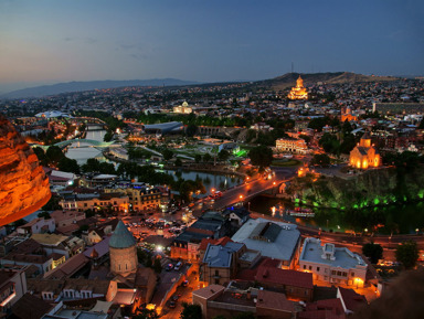 Лучшие панорамы вечернего Тбилиси – индивидуальная экскурсия