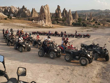 Квадроциклы: тур по долинам Волшебной Каппадокии  – групповая экскурсия