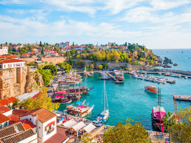 Анталия – старый город и Дуденский водопад – групповая экскурсия