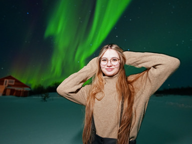 Северное сияние — фото (видео) на профессиональный фотоаппарат  – групповая экскурсия