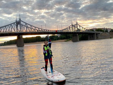 SUP-экскурсия по Твери