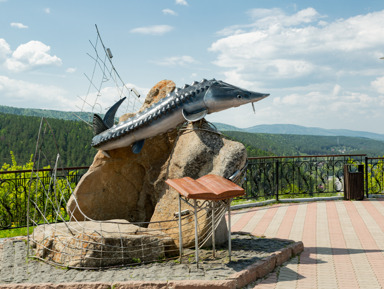 В гости к В. П. Астафьеву (село Овсянка) + смотровая площадка «Царь-рыба» – групповая экскурсия