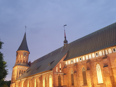 Огни ночного города: вечерняя прогулка по Калининграду  – индивидуальная экскурсия