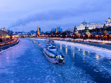 Круиз по Москве-реке на борту яхты Radisson от гостиницы «Украина» – групповая экскурсия
