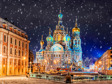 На автобусе по вечернему Петербургу – групповая экскурсия