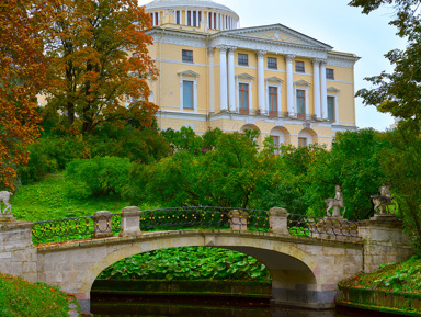 Павловск — Павловский Дворец и великолепный парк – групповая экскурсия