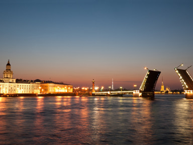 Разводные мосты Петербурга (ПН-ЧТ) – групповая экскурсия