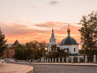 Вечерняя обзорная трёхчасовая автобусная экскурсия по Нижнему Новгороду