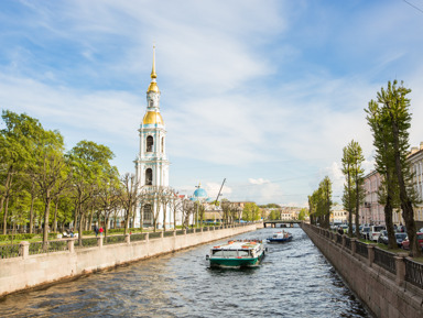 Водное такси — От Карповки до Фонтанки  – групповая экскурсия