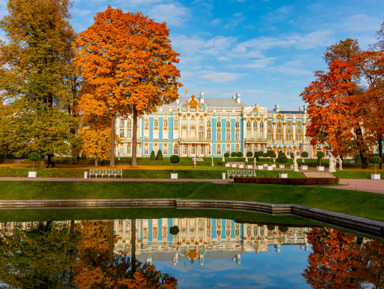 В Царское Село на автомобиле: Дворец, Янтарная комната и Французский парк – индивидуальная экскурсия