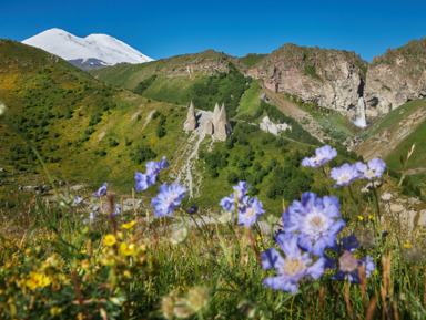 Джилы-Су и три водопада на северном склоне Эльбруса из Железноводска – индивидуальная экскурсия