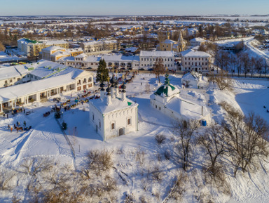 Неспешная групповая прогулка по зимнему Суздалю 