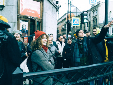 Стендап экскурсия по Санкт-Петербургу