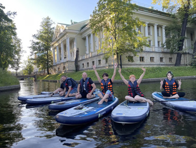 Прогулка на САП по Парковым островам – групповая экскурсия