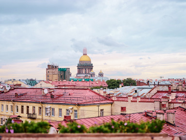 Легендарные дворы и парадные Петербурга. Подъём на безопасную крышу – групповая экскурсия