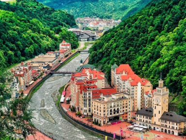 Авторская экскурсия: Роза Хутор, Красная Поляна, Газпром + Шоу фонтанов