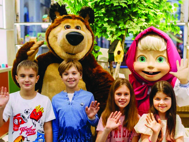 Интерактивный парк «Маша и Медведь» – групповая экскурсия