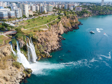 Прогулка на яхте к водопаду Дюден – групповая экскурсия