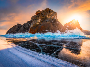 Жемчужины зимнего Байкала — Ольхон и скала Шаманка – групповая экскурсия