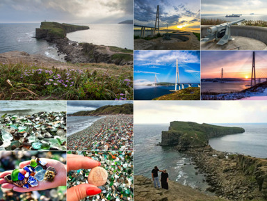 Тур 3в1 — остров Русский/Мыс Тобизина, бухты Стеклянная и Лазурная (Шамора) – индивидуальная экскурсия