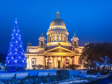 Новогодний Петербург с дедом Морозом и Снегурочкой – групповая экскурсия