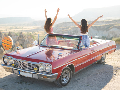 Каппадокия в стиле ретро: прогулка на классическом автомобиле – групповая экскурсия