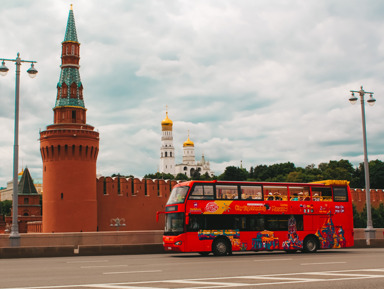 Обзорная экскурсия на двухэтажном автобусе City Sightseeing Russia