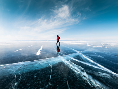 Красивый лёд на Байкале – групповая экскурсия