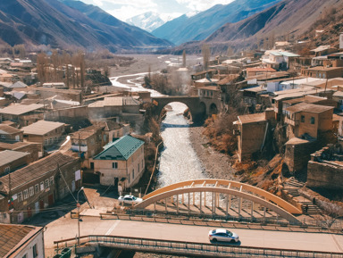 Арочные мосты селения Ахты – индивидуальная экскурсия