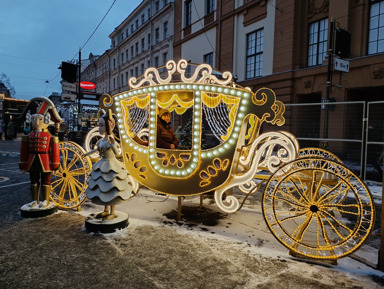 Новогодний и Рождественский Санкт-Петербург – групповая экскурсия
